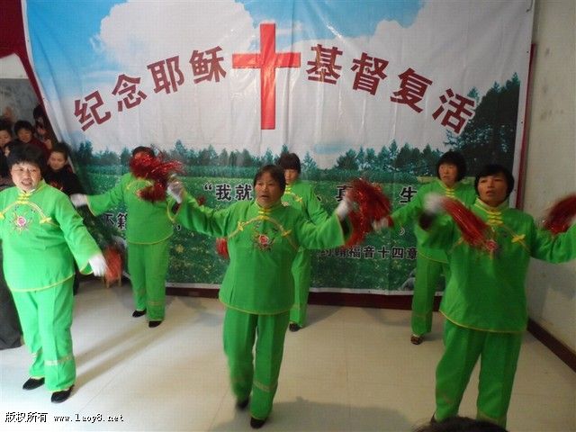 《夸嫂嫂》宣化社区舞蹈《一个荣耀的复活》中村聚会点舞蹈《新年赞歌